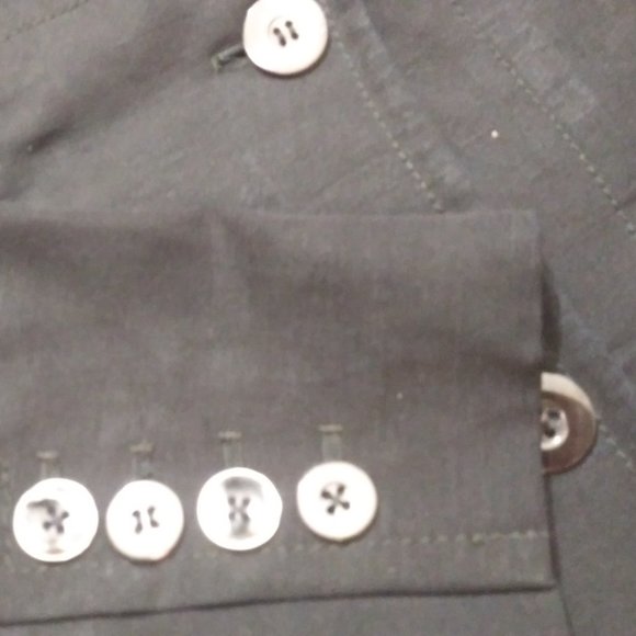 Gucci Double-Breasted Indigo Blazer Size 42 Euro 4 US S. All Authentic Markings. - Picture 6 of 10